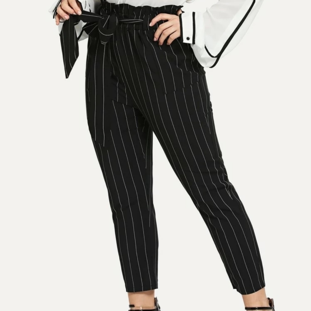Tie Waist Dress Pants